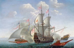 Un enfrentamiento naval en el mar de Pierre Puget